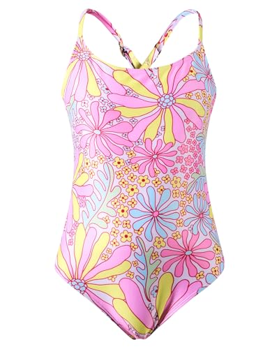 Image of Angel season Girls Swimsuits Kids Bathing Suit One Piece Swimwear with UPF 50+ Cute