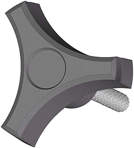 INNOVATIVE COMPONENTS Three Prong Knob, 1, 5/16-18, 2 in
