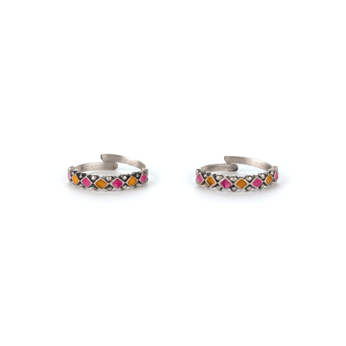 Shaya by CaratLane Oxidised Antique Vamana Pillar Toe Rings in 925 Silver (B09Z87KD3J) Amazon Price History, Amazon Price Tracker