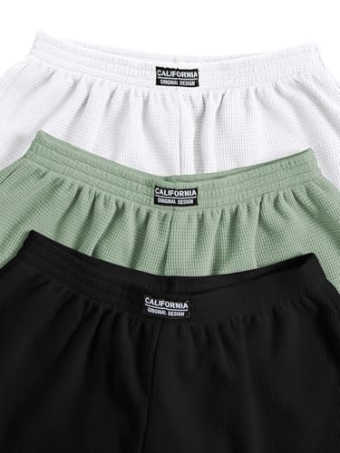 Image of SOLY HUX Women's Summer Shorts 3 Packs Casual Comfy Shorts Sets
