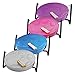 Panyard JJ Jumbie Jam Steel Ready to Play Kit-Pink G-Major with Table Top Stand-Made in USA Authentic Pan (W1086)