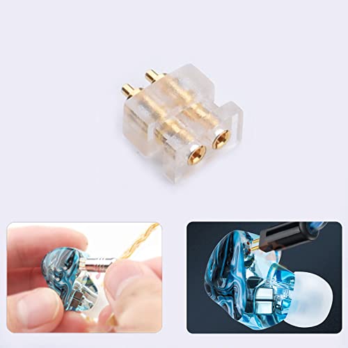 6 pcs 0.78 2pin Socket Female Double Pin DIY Custom High End Headphone Cable Accessories Pin Plug HiFi Earphone Accessories