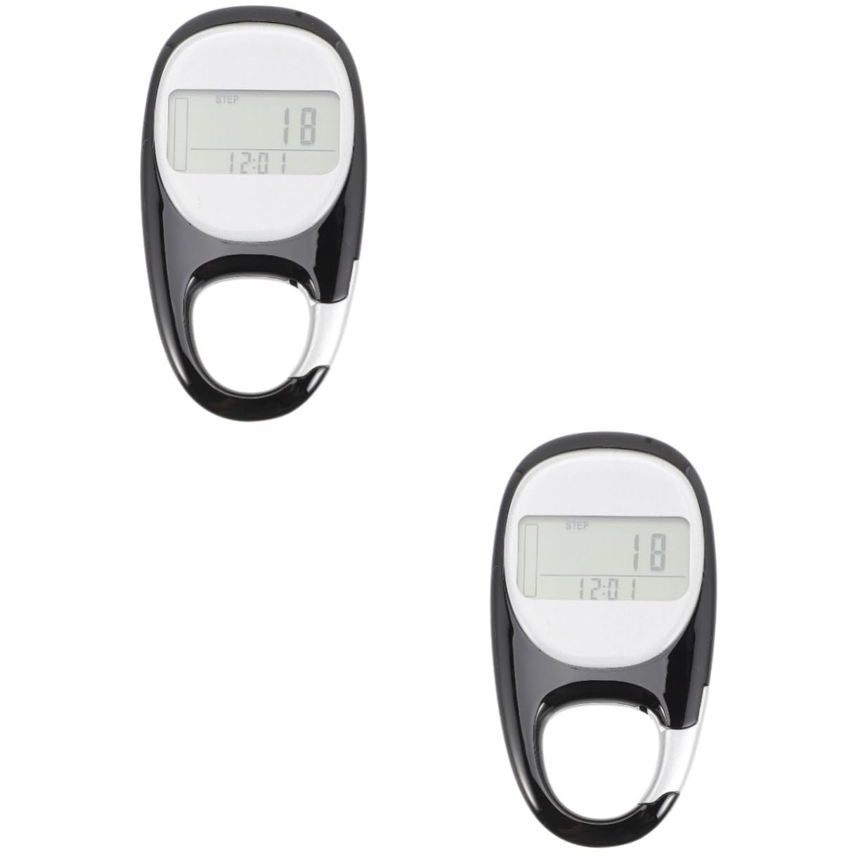 BESPORTBLE 2st 3D-schrittzähler Komfortabler Schrittzähler Passometer Für Fitness Professionelles Passometer Für Fitness Professioneller Laufzähler Praktischer Abs