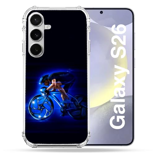 Coque Samsung S26 sport cyclisme bleu pour fixer votre téléphone sur guidon de vélo