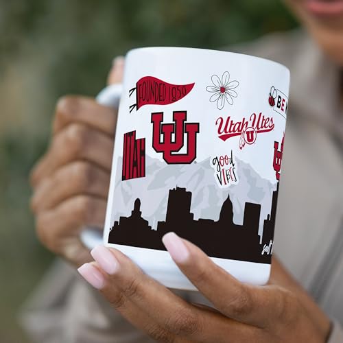 Image of Logo Brands 20 oz Powder Coat Tumbler- Insulated Tumbler with Lid for Water, Iced Tea or Coffee, Smoothie and More