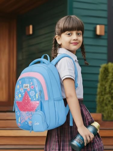 Image of Genie 15 inch Laptop Backpack for Women & Girls | Spacious Office, College & Travel Bag | Water Resistant, Multi-Compartment with Padded Laptop Sleeve