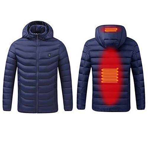 YSFWL Heizjacke Keine Powerbank Beheizte Jacke Für Damen Herren Motorrad 3 Einstellbar Temperatur Heizmantel Cover