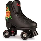 Rookie Unisex Jugend Rollerskates Rollschuhe, schwarz (schwarz), 37