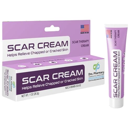 Drs. Pharmacy Scar Cream Helps Reduce Appearance of Old & New Scars 1 oz Made in USA