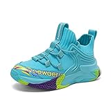【Zapatos para niños】Zapatos de baloncesto para niños hechos de material superior de PU con buena transpirabilidad, que puede mantener los pies secos y cómodos. Nuestras zapatillas de baloncesto están diseñadas para ofrecer un soporte mejor estructurado y bloquear el pie en el lugar correcto para reducir el riesgo de lesiones cuando juegas.