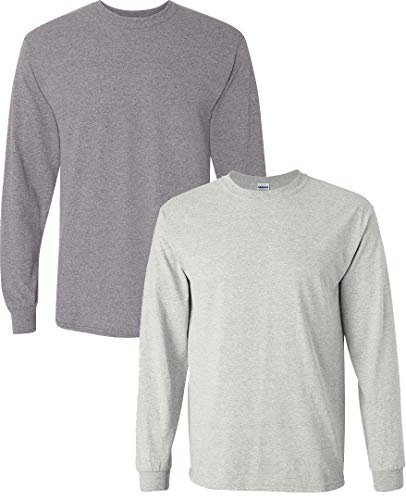 Image of Gildan Men's Ultra Cotton Long Sleeve T-shirt, Style G2400