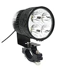 TurnRaise 20W High Power 2000LM Led Motorcycle Headlight Lamp Motorbike Led Spot Light for Bicycles Motorcycles Cars Trucks Boat Using