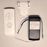 3-in-1 Ceiling Fan Light Timing & Speed Remote Universal Ceiling Fan Remote Control Kit, Compatible with Breeze/Hunter/Harbor/Honeywell/Westinghouse Similar Fan Light fixtures