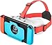 Produktbild VR Headset Kompatibel mit Nintendo Switch & Nintendo Switch OLED Modell, Upgraded mit Einstellbaren HD Objektiven, Virtual Reality Brille für Original Nintendo Switch
