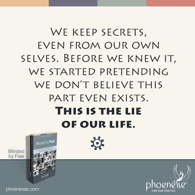 5 Giving up our fear-filled struggle to guard our secrets