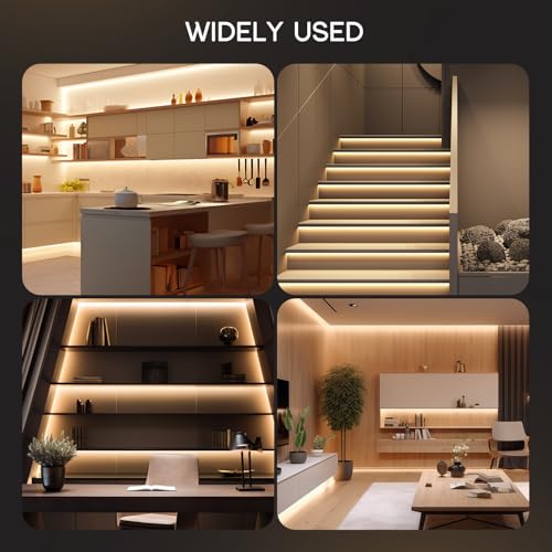 Tira LED luz blanco cálido 3000K 3 m impermeable miniatura 7