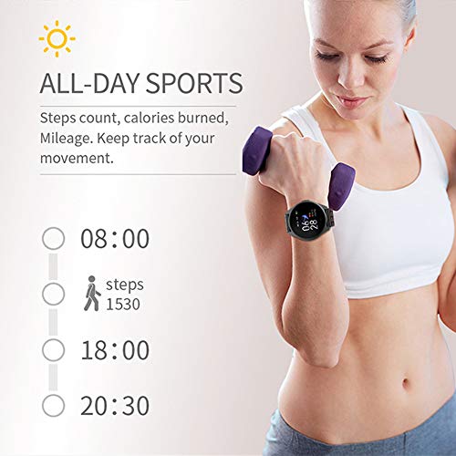 Smartwatch Met Automatische Lichtaanpassing, Stappenteller Voor Extra Oefeningen, Stijlvol En Ademend Smartwatch.,C - Afbeelding 6