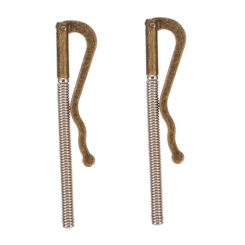 VANZACK Alloy Money Clips Spring Clips 2 Pack for Wallet Credit Holders Check Holders