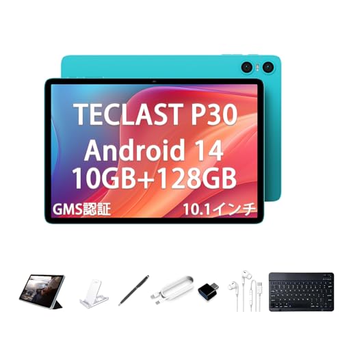 TECLAST P30 Android 14 ^ubg10GB+128GB+1TBgA10C` AIN^RACPUA 1280*800 IPSGMSF 6000mAhobe[  BT5.4 e F 3.5mmwbhz[q 