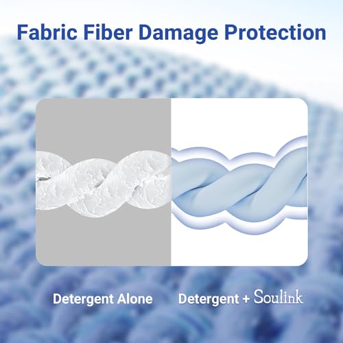 Soulink Fabric Softener Sheets for Washing Machine, No Plastic Jug Soap Strips, Alternative to Fabric Softener Liquid and Pods, Fresh Linen Scent, Up to 240 Loads - Thumbnail 5