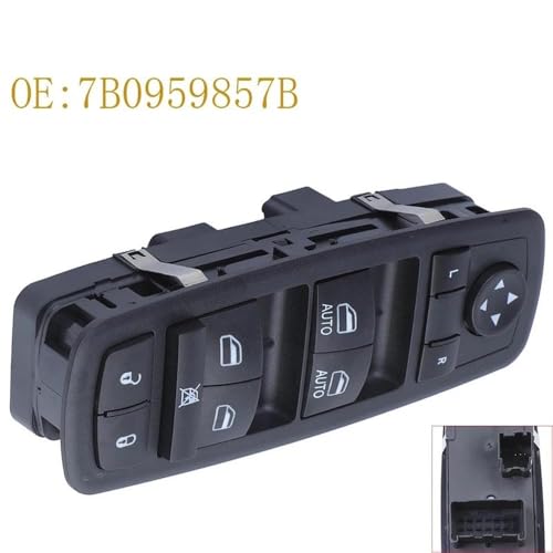 Régulateur de lève-vitre électrique bouton commutation commande principal Routan 2009 - 4