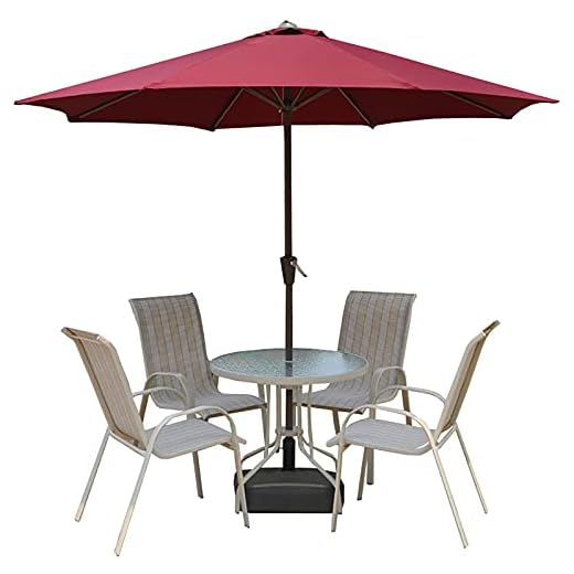 RJYYYDS 270cm Round Patio Umbrella