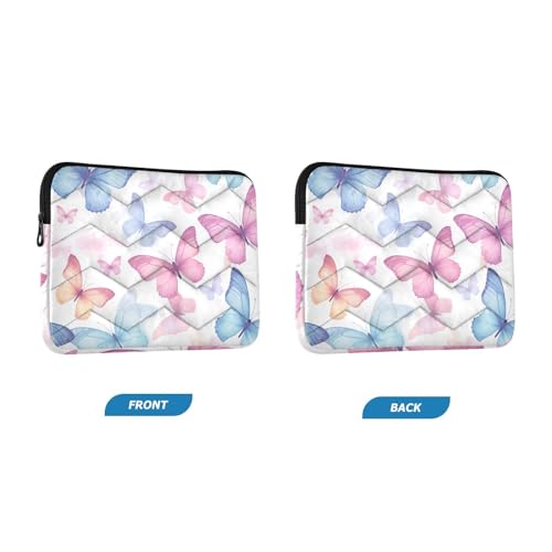 Funda para Laptop 13-14 Pulgadas Azul y Rosa miniatura 2