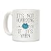 LookHUMAN It's Not Hoarding If It's Yarn White 11 Ounce Ceramic Coffee Mug