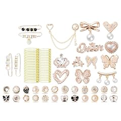 BLASHRD Kit di 80 Pezzi di Ciondoli per con Spille di Sicurezza, Spille da Balia per Donne e Spille da Balia per Donne