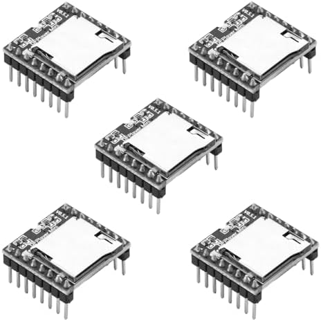 DF Player Mini MP3 Player Module MP3 Voice Decode Board Supporting TF Card U-Disk IO/Serial Port/AD for arduino DIY Kit 5pcs