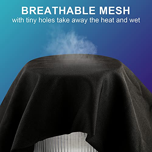 Image of 6 Pack Cooling Neck Gaiter Face Mask for Men Women Breathable Dust UV Protection Multifunctional Reusable Face Cover