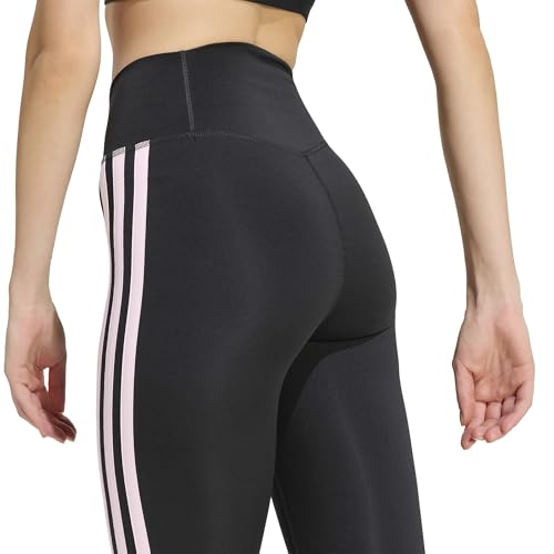 Leggings adidas Optime Essentials 3 Stripes taille M opaque pour squat - 5