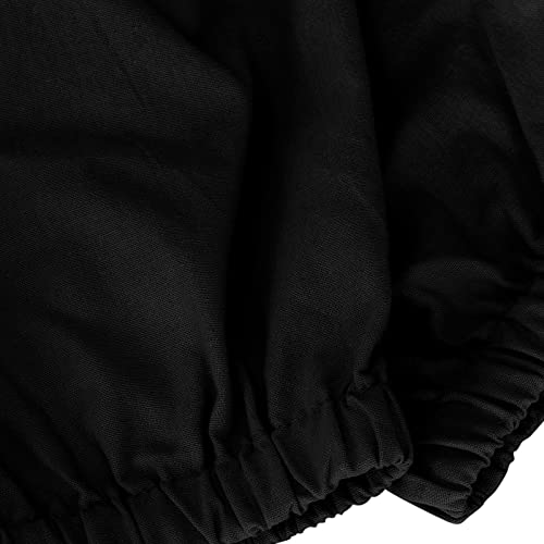 Uqrzau Women's Clothing Jumpsuit 2023, Ski Women Waterproof Insulated Petite Black Overalls For Overalls Ripped Women's Fashion Casual Loose Sleeveless Vest Square Neck Pleated Wide Leg (S, 6-Black) #TOP5