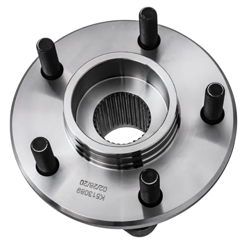 Image of Detroit Axle - Pair Rear Wheel Bearing Hubs for 1997 1999 2000 2001 Plymouth Prowler 2001 2002 Chrysler Prowler, 2 Driver and Passanger Side Wheel Bearing and Hubs Assembly Replacement