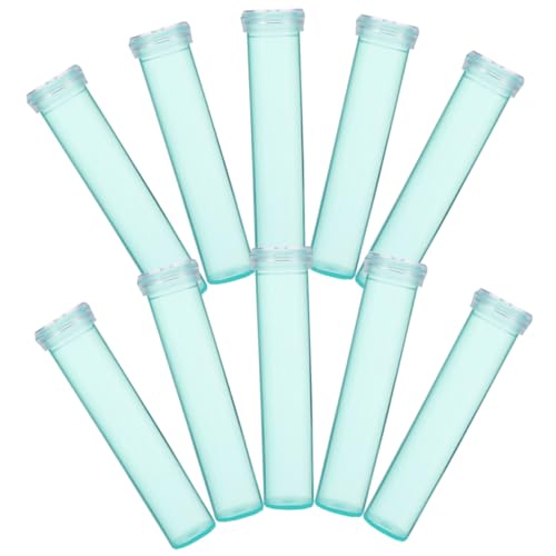 IWOWHERO Floral Tube Set of Plastic Flower Vials Caps for Fresh Flower Arrangement for Carnations Roses