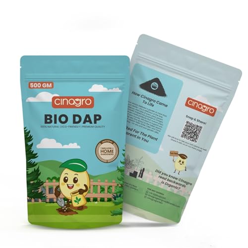 Cinagro Bio DAP Fertilizers for Plants 500g Granules, Plant Food ...