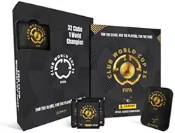 Kit C/ 1 Álbum Capa Dura + 30 Envelopes de Figurinhas FIFA World Cup 2025 + Lata Pocket