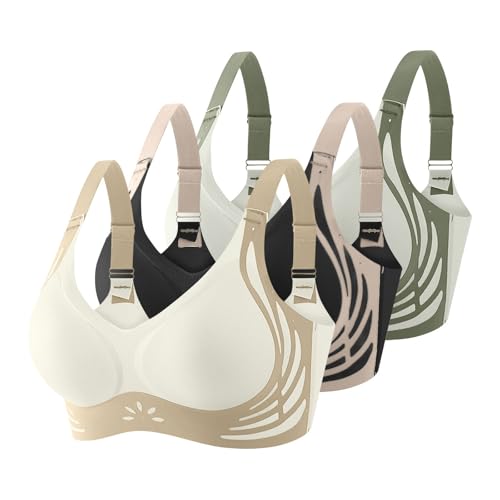 Soutien-gorge froncé en dentelle sans armature l'élégance du grand maintien invisible