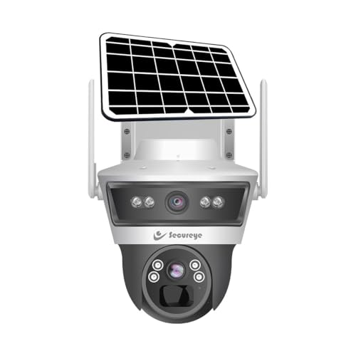 Image of Secureye 4G /5G Dual Lens Solar CCTV Camera -Solaris