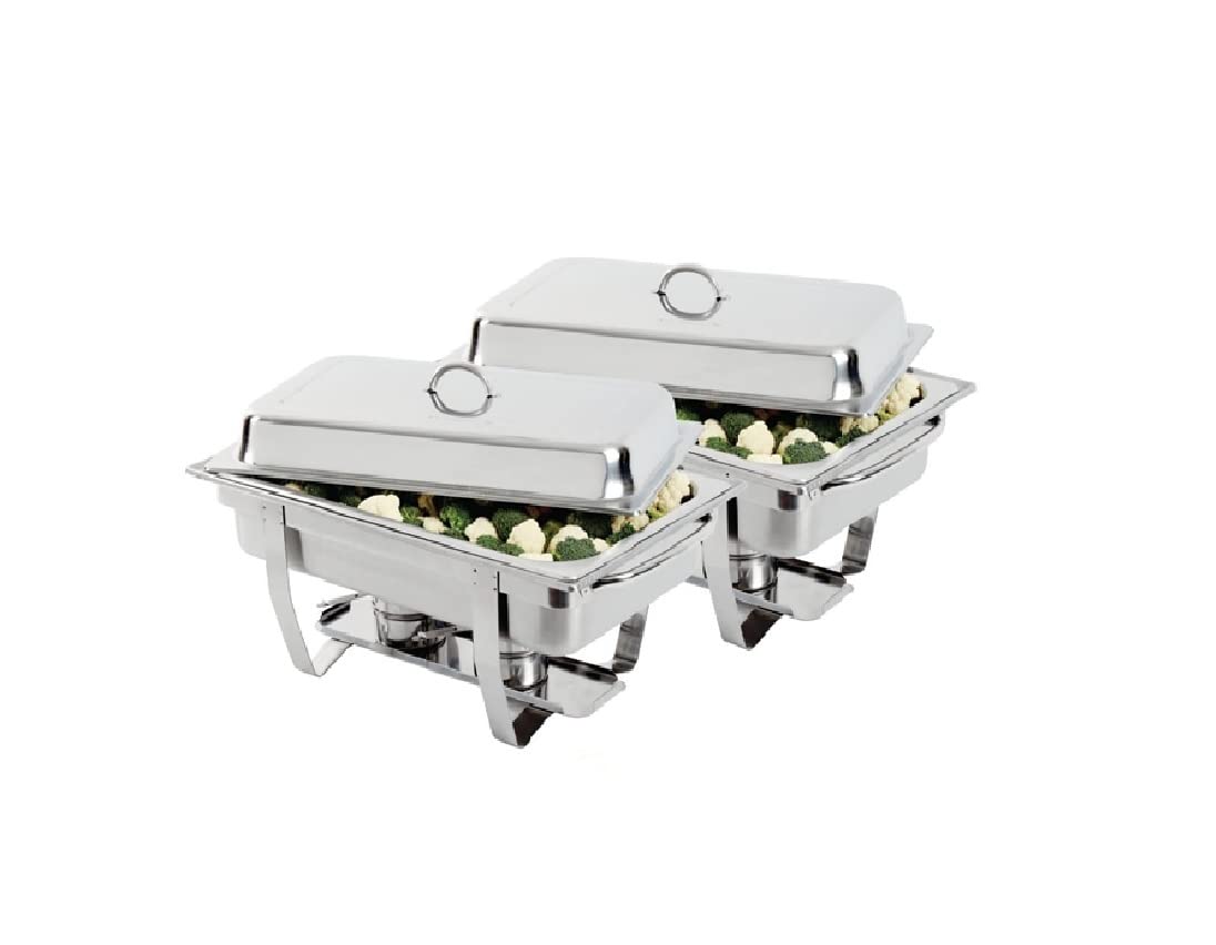 Chafing Dish Milan Olympia : gardez vos plats chauds avec 72 gels