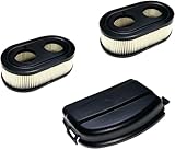 GOIPKO 2 Pack 798452 593260 Air Filters and 1 Pack 595658 594106 Air Cleaner Cover Replacement for