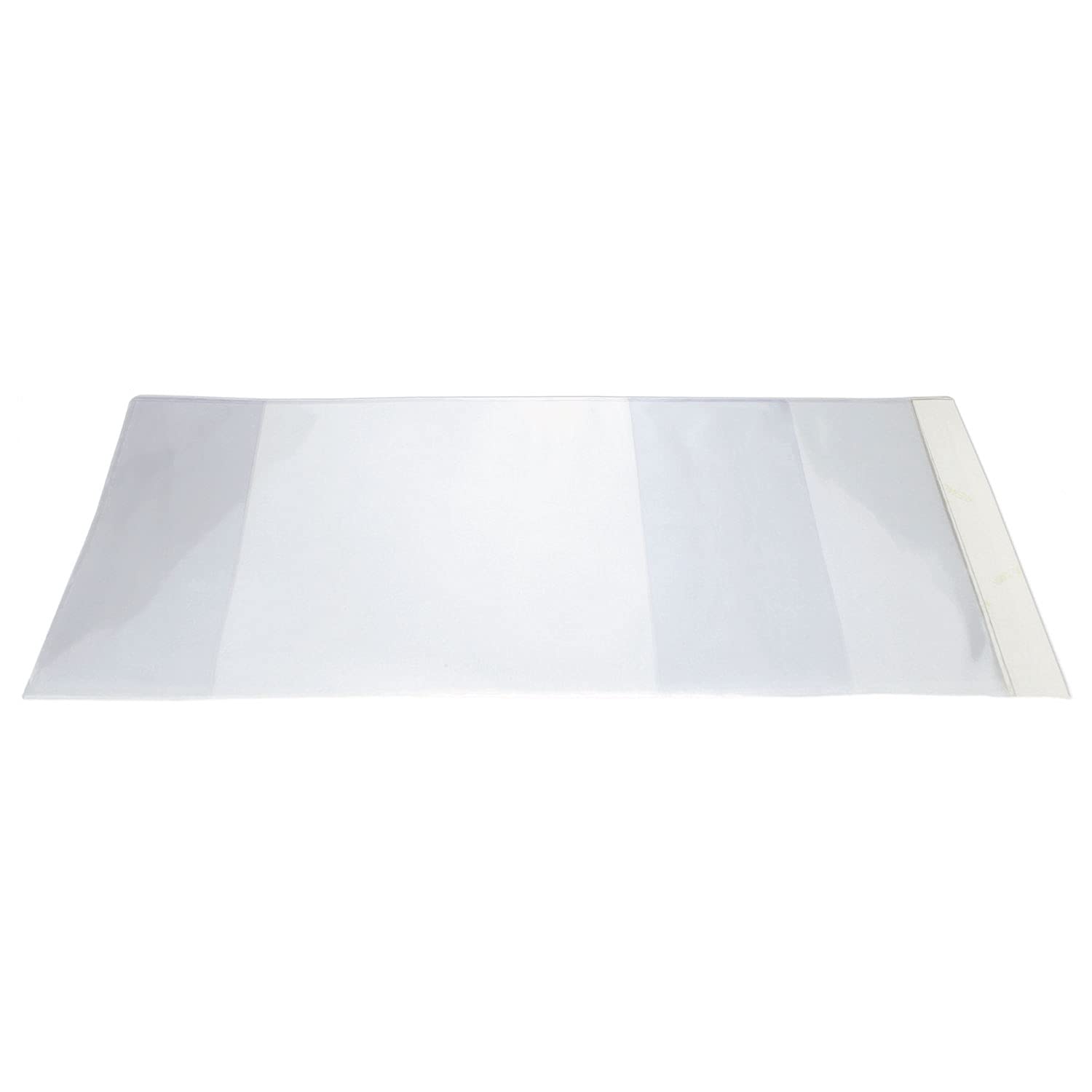Fixo Cover 1009500-Pack 5 wkładki do książek, regulowane, przezroczyste, 28 x 53 cm