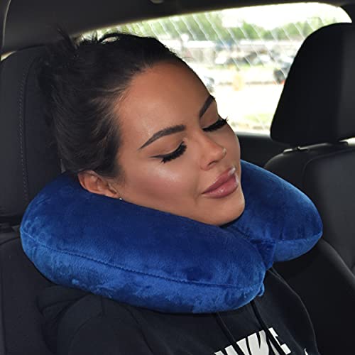 Wolf Essentials Adult Cozy Soft Microfiber Neck Pillow for Travel – Compact, Machine Washable - Perfect for Airplane, Car, or Home Use - Filled and Finished in The USA - Image 7