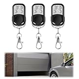 Facile à utiliser : Telecommande universelle portail reproduit facilement un signal 433,92 MHz existant pour remplacer une télécommande de portail, de porte de garage ou de barrière de parking perdue ou défectueuse (piles incluses, prête à l’emploi).