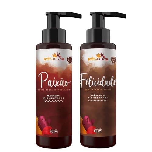 Kit Beleza Ruiva Tonalizante Felicidade e Paixão
