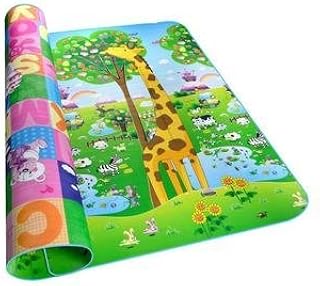 Vruta Double Sided Water Proof Baby Crawl Play Mat, Set of 1 (Color and Design May Vary) (Size - 120 * 180 cm) Price In India