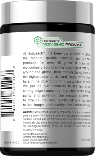 Horbäach Slippery Elm Bark Capsules