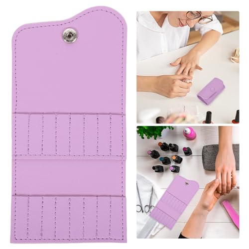 Bolsa organizadora para brocas de taladro de uñas miniatura 5
