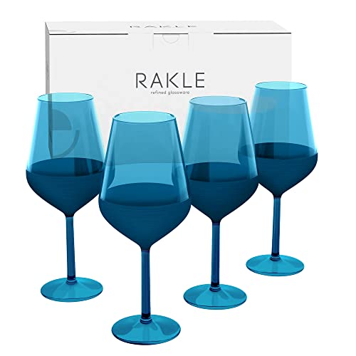 Rakleluxurymattebluewineglassessetof4165ozglasssetidealforspecialeventsthemedpartiesdinnertableeverydayusemodernandelegantdesignluxurywineglasses Urban Country Home Decor Rakleluxury matte blue wine glasses set of 4165oz glass set ideal for special events themed parties dinner table everyday usemodern and elegant design luxury wine glasses urban country home decor