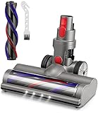 1250円お得!ダイソン v7 用 ヘッド Dyson V7 V8 V10 V11 V15 シリーズ 用 掃除機ヘッド ソフトローラークリーナーヘッド モーターヘッド 交換部品 交換用ブラシ付き 互換品